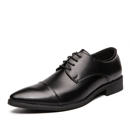 Men Dress Pointed Derby Shoes Luxury Business Social Suits Quality Handmade Fashion Wedding Shoes for Man 2024 New Formal Shoes