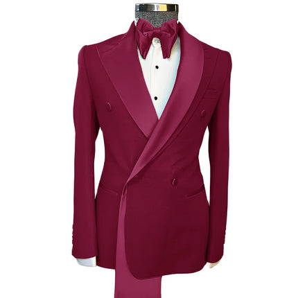 Men's Suits Single Jackets Wedding Groom Tuxedos Peak Lapel Design Blazer for Men Fashion Customization Clothing