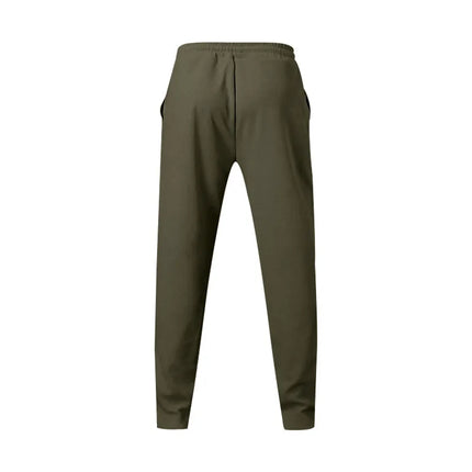 Summer Men Loose Trousers Casual Male High Elastic Waist Solid Color Wide Leg Full Pants CBFS-YY-133