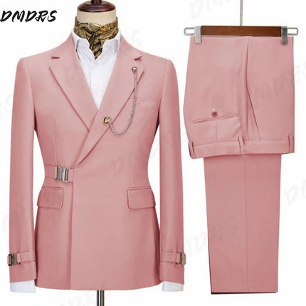 Wedding Suits For Men Elegant Blazers Set 2 Pieces Formal Classic Jackets Pants Full Coats Luxury Business 2026 Costume