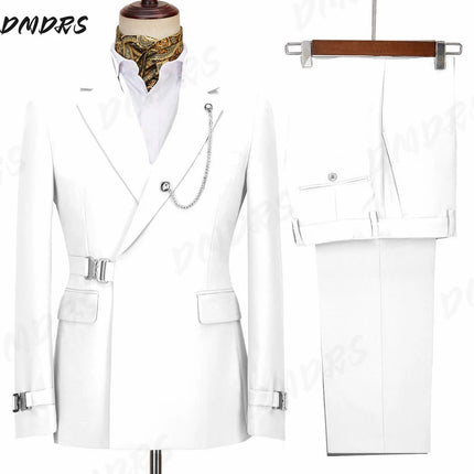 Wedding Suits For Men Elegant Blazers Set 2 Pieces Formal Classic Jackets Pants Full Coats Luxury Business 2026 Costume
