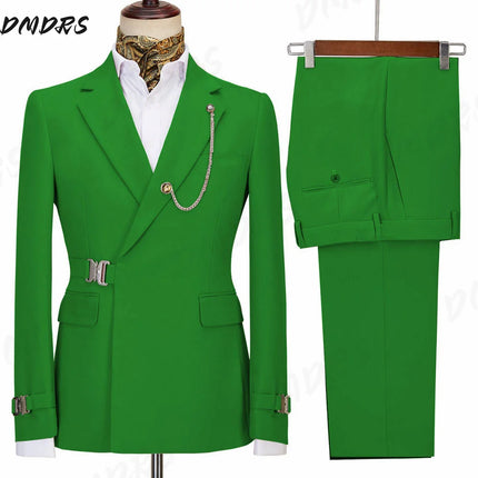 Wedding Suits For Men Elegant Blazers Set 2 Pieces Formal Classic Jackets Pants Full Coats Luxury Business 2026 Costume