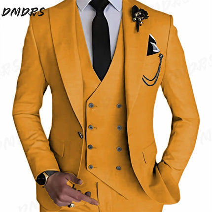 Wedding Suits For Men Elegant Blazers Set 2 Pieces Formal Classic Jackets Pants Full Coats Luxury Business 2026 Costume