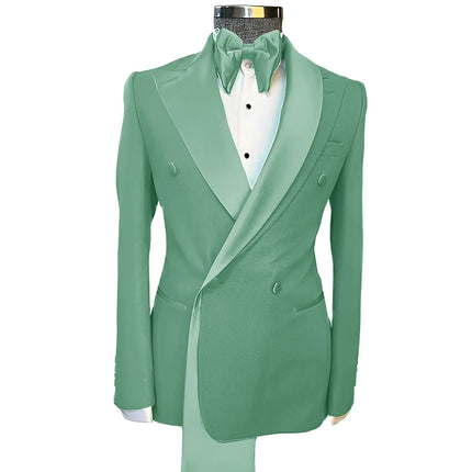 Men's Suits Single Jackets Wedding Groom Tuxedos Peak Lapel Design Blazer for Men Fashion Customization Clothing