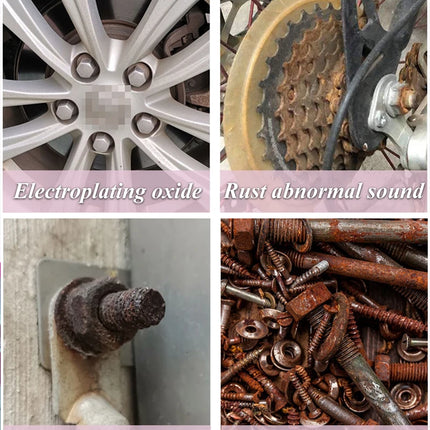Multi Purpose Rust Remover Spray Metal Chrome Paint Cleaner Car Wheel Household Ironware Rust Remover Car Maintenance Anti-rust