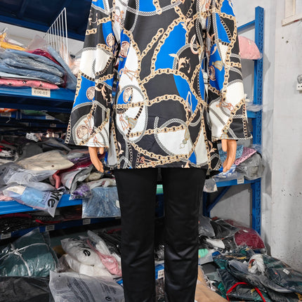 Pants Set New 2023 Spring & Summer Printed Fashion 2-Piece Suit