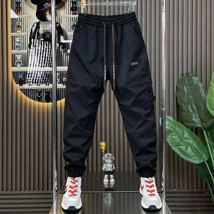 2023 Spring Autumn Men's Trousers Janpan Fashion Streetwear Joggers Pants Men Casual Men Clothing Elastic Waist Sweatpants Men