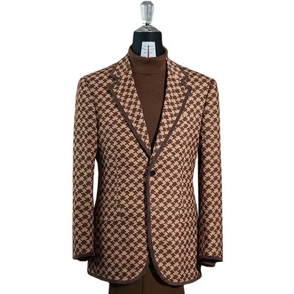Fashion Wedding Suits For Men Notched Lapel Tuxedos Single Breasted 2 Pcs Jacket with Pants Groom Wear Customized Business
