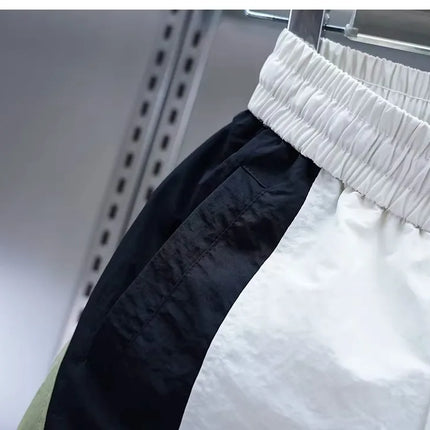 2026 Spring Men's Pants Korean Fashion Men Clothing Sweatpants and Joggers Pants Casual Streetwear Male Trousers Elastic Waist