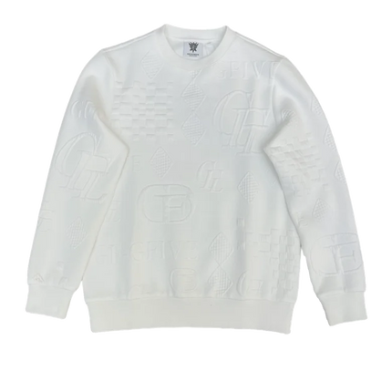 Winter New Letter Jacquard Long Sleeved T-shirt for Men Trendy and Fashionable Slim Fit and Stylish Youth Long Sleeved Shirt