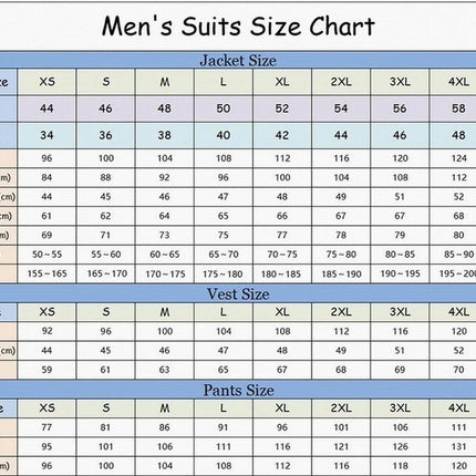 White And Blue Business Men Suit Formal Occasion Groom Groomsman Wedding Party Prom Male Tuxedo 3 Piece Set Blazer Vest Pants