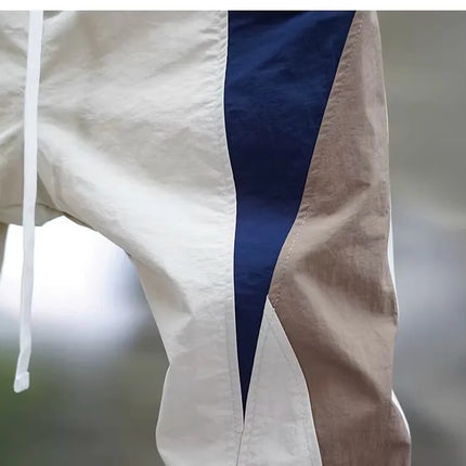 2026 Spring Men's Pants Korean Fashion Men Clothing Sweatpants and Joggers Pants Casual Streetwear Male Trousers Elastic Waist