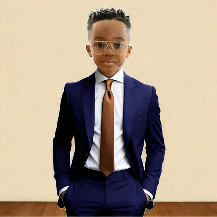 Darrk Green Boy Formal Wedding Suits Notch Lapel Kids Jacket Pants 2 Pieces Child Tuxedo Casual Suit for 2-16 Years Old Children