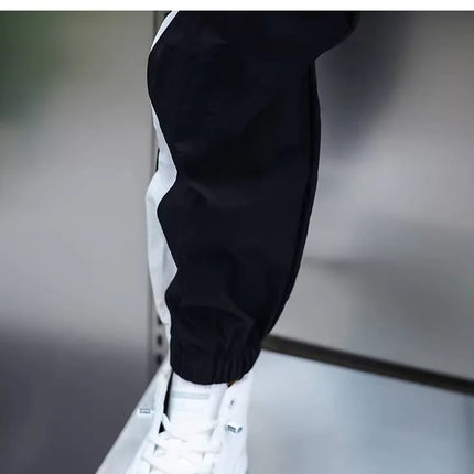 2026 Spring Men's Pants Korean Fashion Men Clothing Sweatpants and Joggers Pants Casual Streetwear Male Trousers Elastic Waist