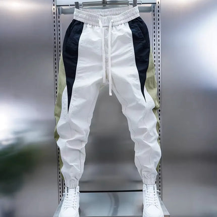 2026 Spring Men's Pants Korean Fashion Men Clothing Sweatpants and Joggers Pants Casual Streetwear Male Trousers Elastic Waist