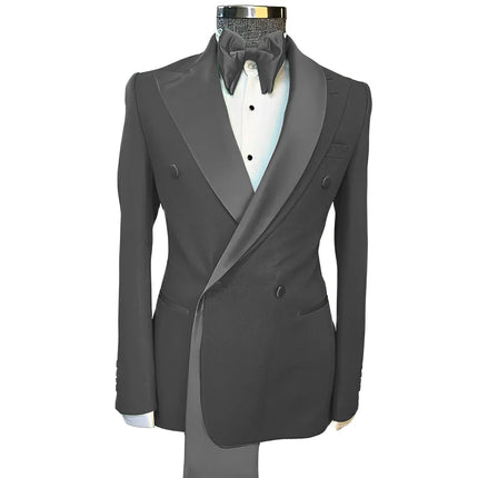 Men's Suits Single Jackets Wedding Groom Tuxedos Peak Lapel Design Blazer for Men Fashion Customization Clothing