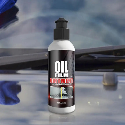 Glass Oil Film Remover Car Windshield Oil Film Remover Invisible Car Window Cleaner Gentle Automotive Oil Film Cleaner For All