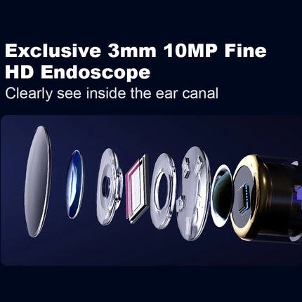 Bebird Note5 Smart Visual Ear Sticks Endoscope Tweezers High Precision Earpick Mini Camera Otoscope Health Care Ear Cleaner