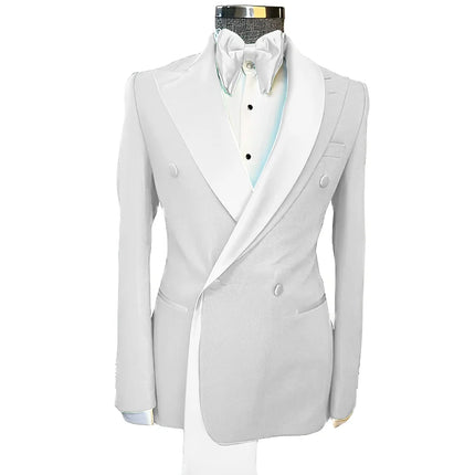 Men's Suits Single Jackets Wedding Groom Tuxedos Peak Lapel Design Blazer for Men Fashion Customization Clothing