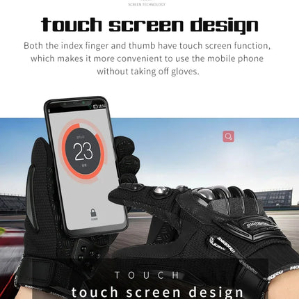 Tactical Gloves Steel Safety Outdoor Cycling Equipment Brass Knuckle Motorcycle Powersports Racing Bicycle Self Defence For Man