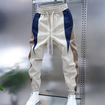 2026 Spring Men's Pants Korean Fashion Men Clothing Sweatpants and Joggers Pants Casual Streetwear Male Trousers Elastic Waist