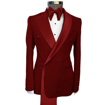 Men's Suits Single Jackets Wedding Groom Tuxedos Peak Lapel Design Blazer for Men Fashion Customization Clothing