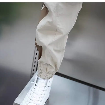 2026 Spring Men's Pants Korean Fashion Men Clothing Sweatpants and Joggers Pants Casual Streetwear Male Trousers Elastic Waist