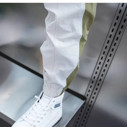 2026 Spring Men's Pants Korean Fashion Men Clothing Sweatpants and Joggers Pants Casual Streetwear Male Trousers Elastic Waist
