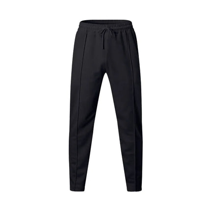 Summer Men Loose Trousers Casual Male High Elastic Waist Solid Color Wide Leg Full Pants CBFS-YY-133