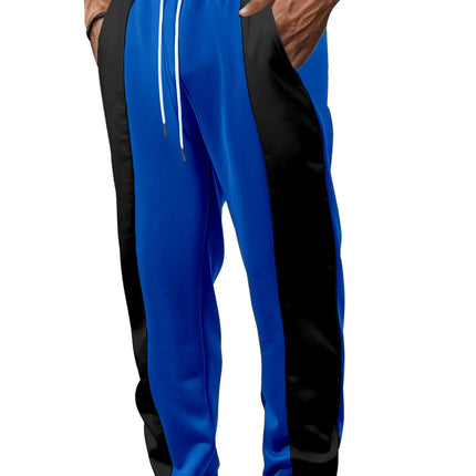 Pant men 2026 casual casual sports loose pachwork waisted jogging quick-drying spliced wide-leg trousers women's clothing