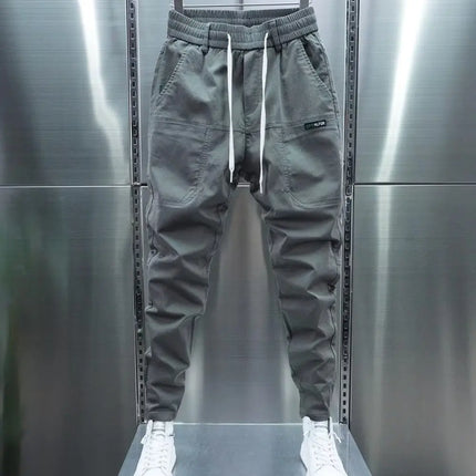 2023 Spring Autumn Men's Trousers Janpan Fashion Streetwear Joggers Pants Men Casual Men Clothing Elastic Waist Sweatpants Men