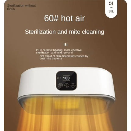 Folded Electric Clothes Dryer Remote Control Multifunctional Dryer Machine Portable Travel Warm Laundry Dryer with Timing Home