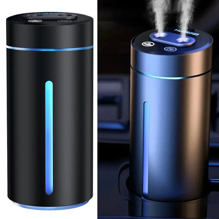 Car Air Freshener Humidifier Diffuser Dual Steam Power For Smart Rechargeable Diffuser Mini Humidifier Portable Air Freshener