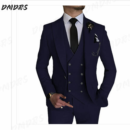 Wedding Suits For Men Elegant Blazers Set 2 Pieces Formal Classic Jackets Pants Full Coats Luxury Business 2026 Costume