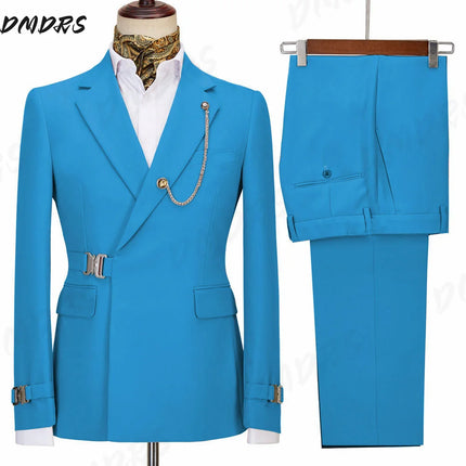 Wedding Suits For Men Elegant Blazers Set 2 Pieces Formal Classic Jackets Pants Full Coats Luxury Business 2026 Costume