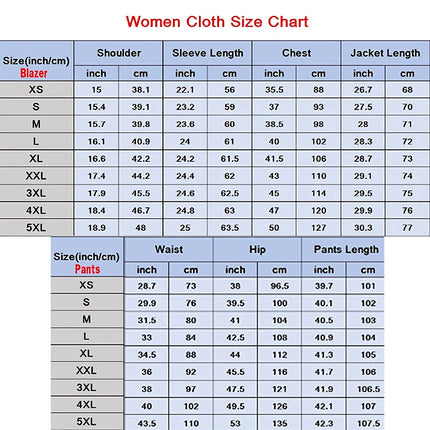 Customzied Women's Suits Blazer Luxury One-Button Shawl Lapel Slim Fit 2 Piece Jacket Pants Sets Evening Female Clothing Outfits