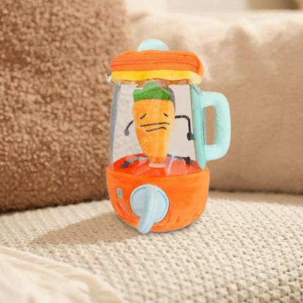 Stuffed Plush Toys Stuffed Carrot Juicer Doll Decor Carrot Juicer Shape Decoration Tool For New Year Children's Day Christmas