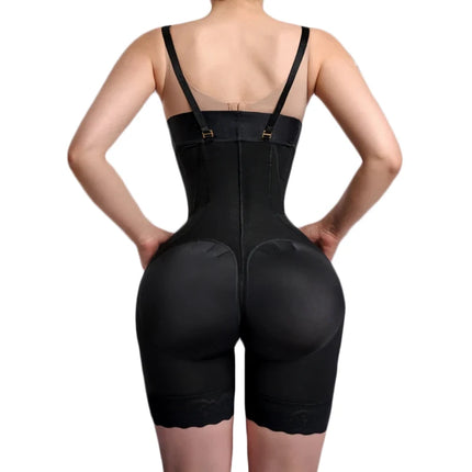 Women's Underwear Double High Compression Hourglass Girdle Waist Trainer Butt Lifter Post-operative Shorts Fajas Colombianas