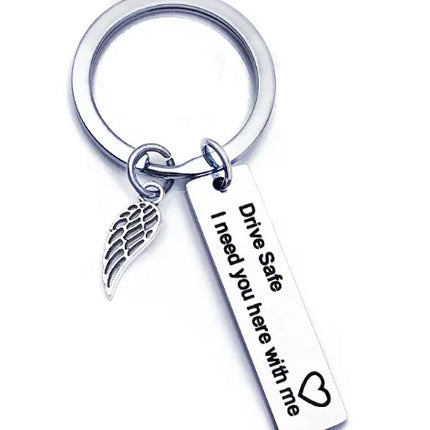 Stainless Steel Keychain Drive Safe