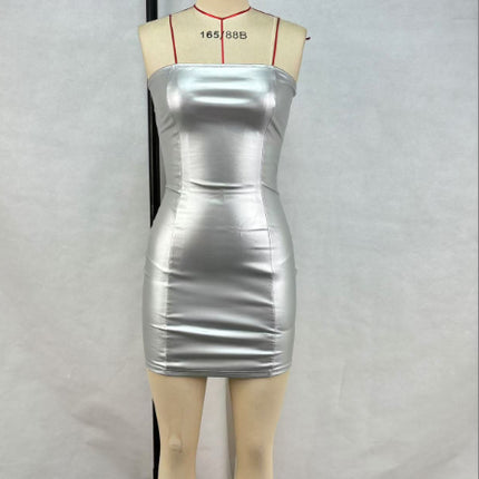 Women's Summer Tube Top Temperament Dress