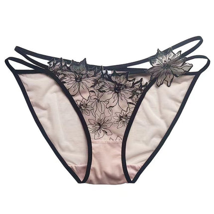 Ladies Low Waist Sexy Charming Lace Panties