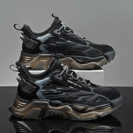 Breathable Popcorn Low-top Sports Dad Shoes Men