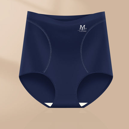 Milk Silk High Waisted Triangles Breathable Panties