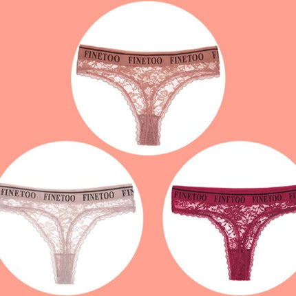 Ladies Thong Panties Lace T-Pants