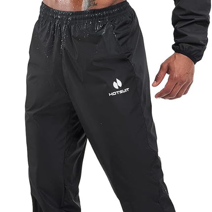 Sauna Suit Men anti Rip Sweat Suits Gym Boxing Workout Jackets