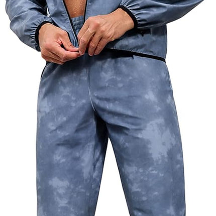 Men'S Sauna Suit 2-Piece Performance Jacket and Pants Set for Weight Loss Workout Boxing