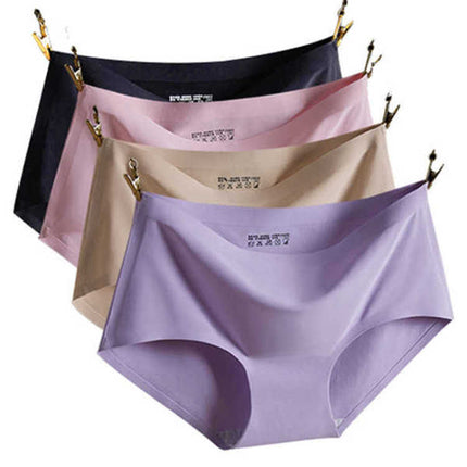 Seamless One Piece Ice Silk Panties