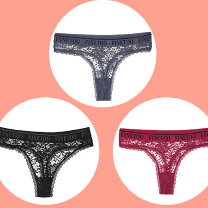 Ladies Thong Panties Lace T-Pants