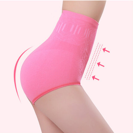 Ladies High-waisted Abdomen Seamless Hip-wrapped Panties