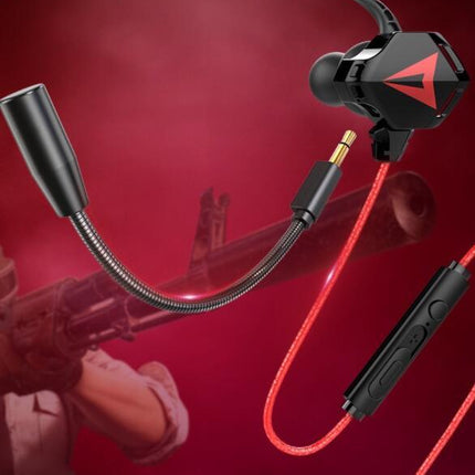 Gaming In-Ear Mobile Gaming Headset With Microphone